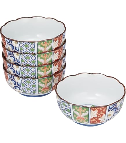 Amazon｜有田焼 錦古伊万里 小鉢揃 100126｜湯呑み オンライン通販